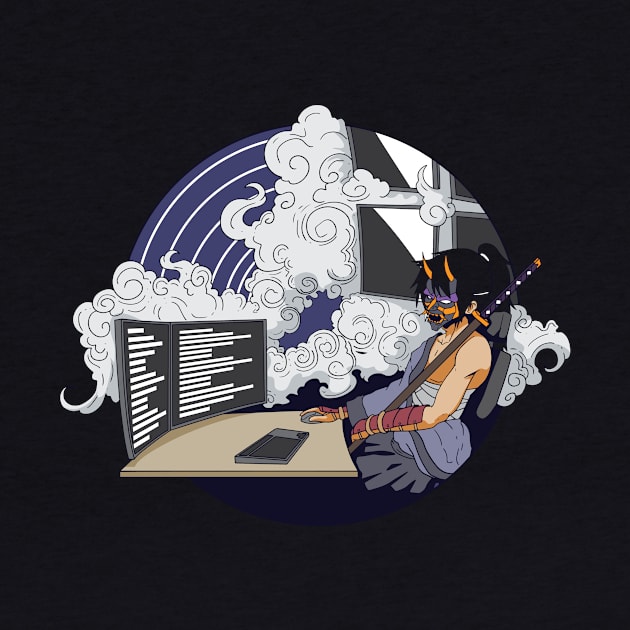 Programmer Samurai by CreativeGiftShop